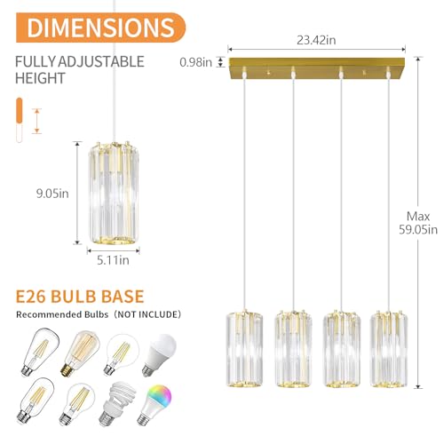 Gold Pendant Lighting Modern Pendant Light