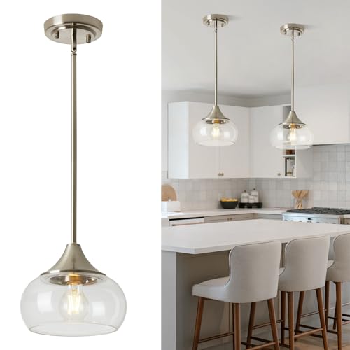 Modern Pendant Lights for Kitchen Island (2 Count)