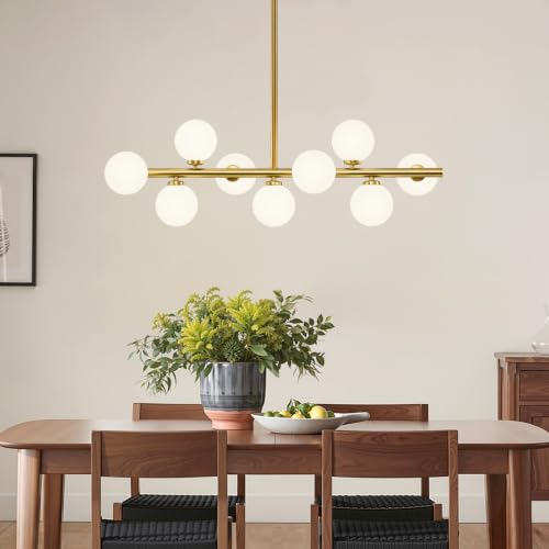 Mid Century Modern Sputnik Chandeliers