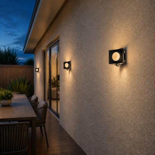 Dusk to Dawn Outdoor Wall Light (Globe(with Photocel))