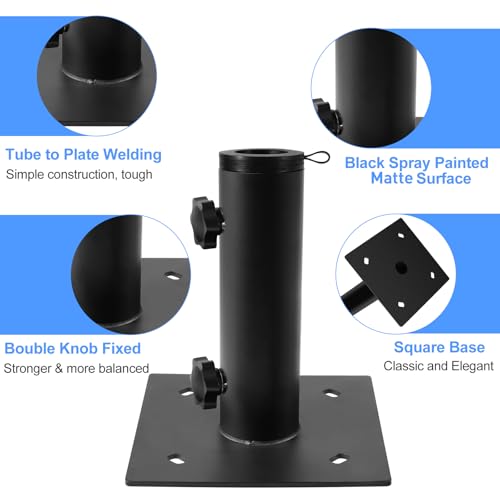 Bolt on Umbrella Base