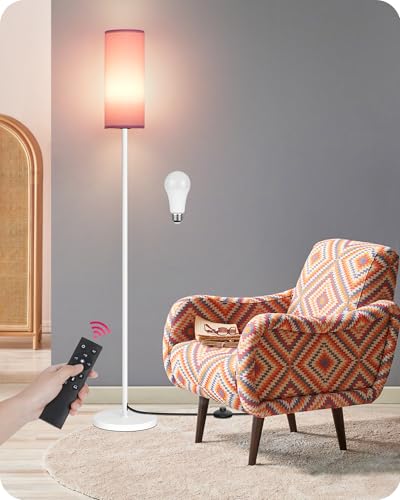 Dimmable Floor Lamps for Living Room with Remote and Foot Switch