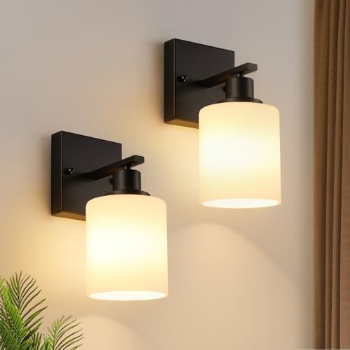 Set of 2 Wall Sconces for Bathroom