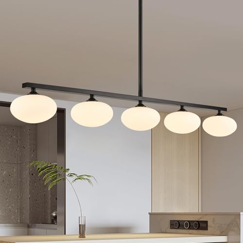 Black Kitchen Island Light