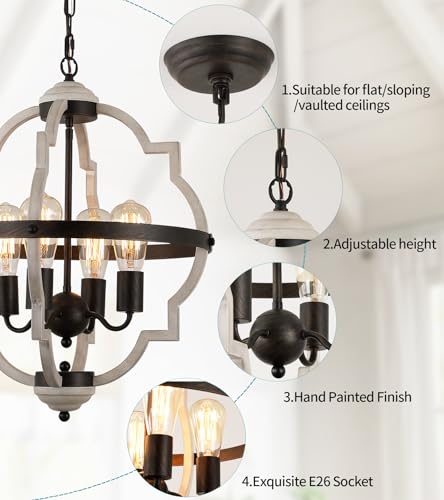 Rustic Farmhouse Chandelier