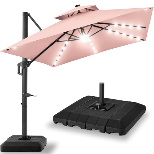 10x10ft Cantilever Patio Umbrella w