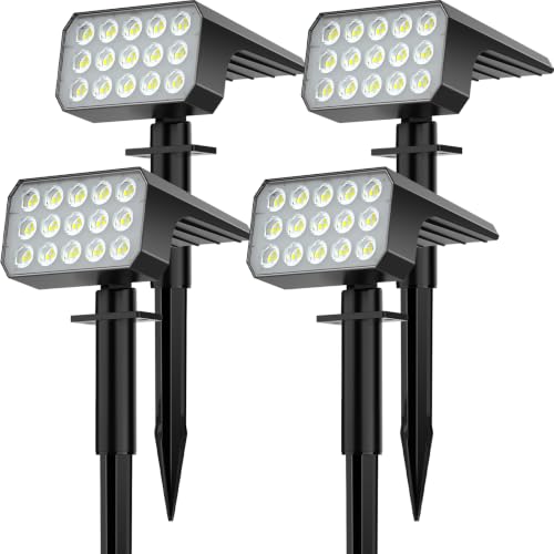 Solar Spot Lights Outdoor (4 Count)