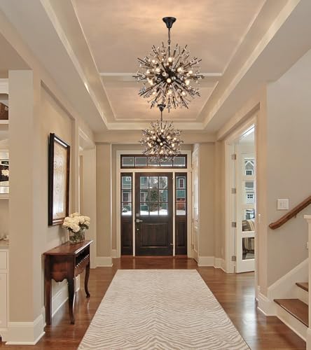 Black Crystal Chandelier