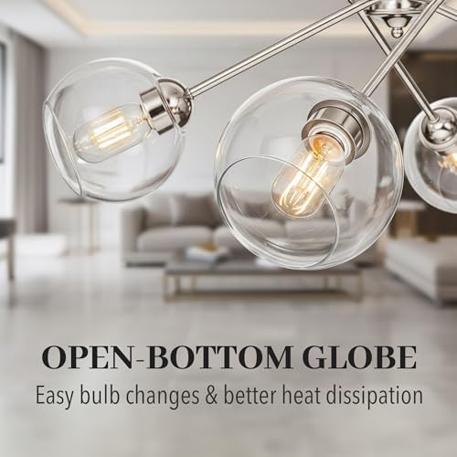 19.2 Inch Sputnik Modern Chandelier