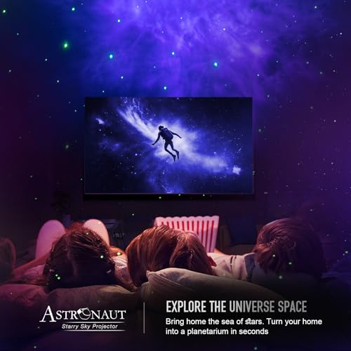 Astronaut Galaxy Projector Night Light