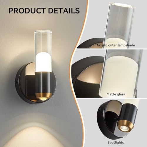 Modern Wall Sconces Black Wall Lamp Sconces Wall Lighting LED Wall Lights Wall Decor