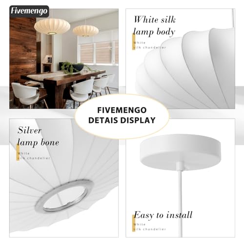 23.6in Lantern Pendant Light Bubble Saucer
