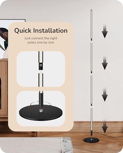 LED Corner Floor Lamp
