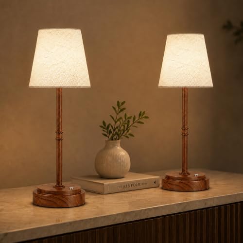 Cordless Table Lamps 2 Pack (2 Count)