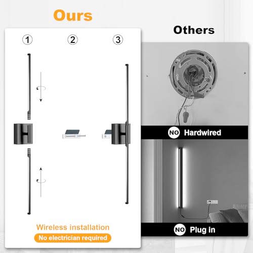 Battery Operated Wall Sconce