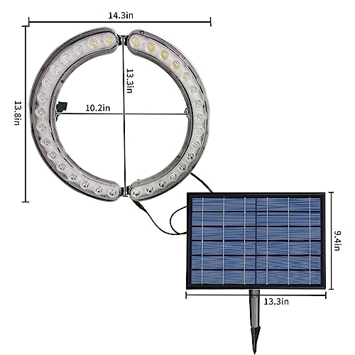 Solar Palm Tree Lights Outdoor
