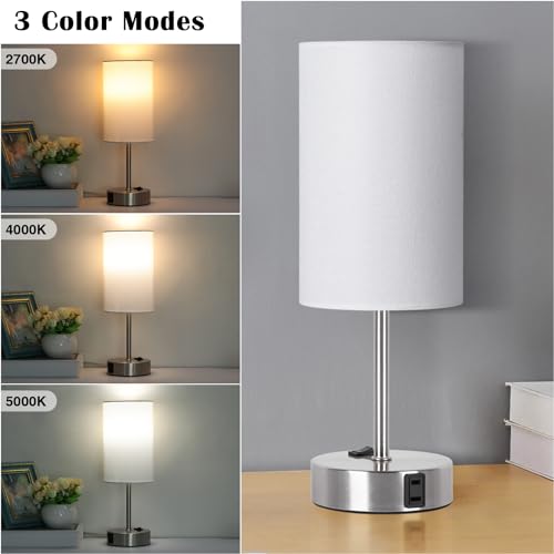 Table Lamps for Bedroom Set of 2 (2 Count)