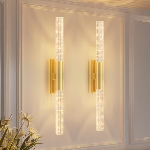 Battery Operated Wall Sconces Set of 2