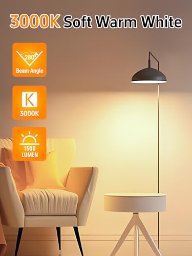 12 Pack LED Light Bulbs 100 Watt Equivalent (12 Count)