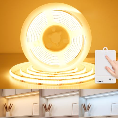1 Pack COB LED Strip Lights (2700K-6000K / 3.3FT 320LEDs- 1Pack)