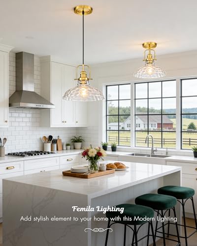 11" Modern Kitchen Pendant Lighting Over Island