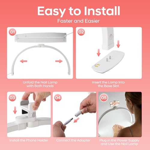 Nail Light for Desk