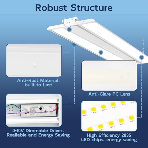2FT 150W LED Linear High Bay Shop Light (2 Count)