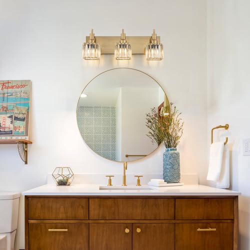 Gold Bathroom Vanity Lights
