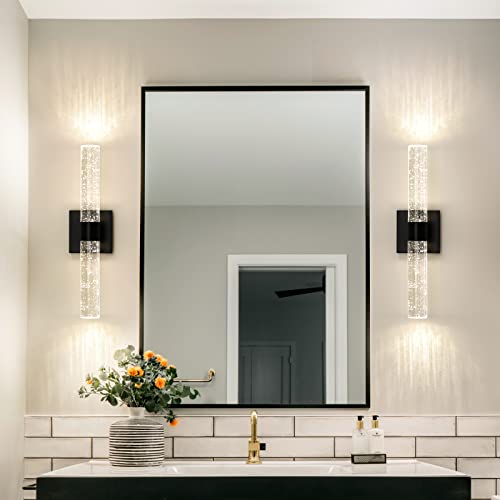 Black Modern LED Wall Sconce