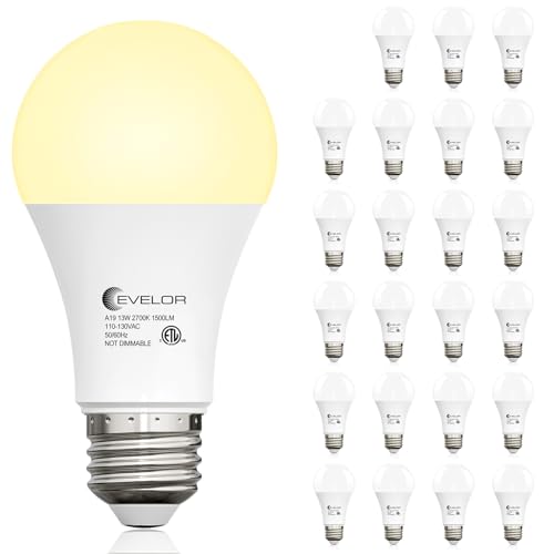 A19 LED Light Bulbs (24 Count)