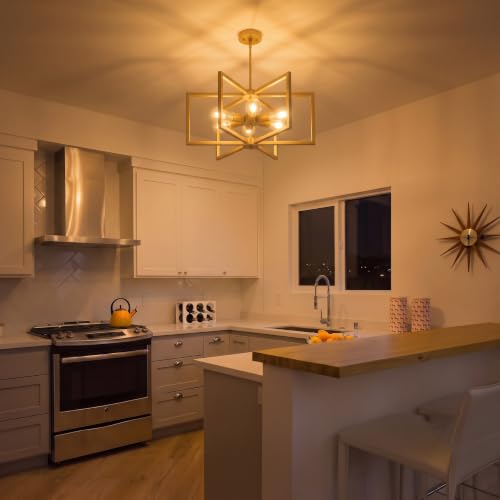 23.6” Gold Chandelier for Kitchen