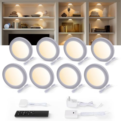 LED Puck Lights (8 Count)