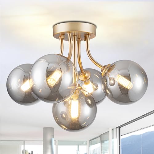 Sputnik Ceiling Light Fixture 5