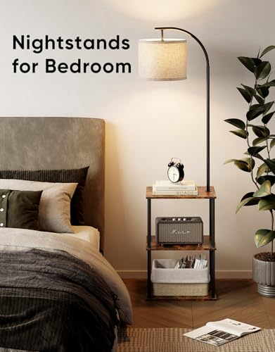 Floor Lamp with Table