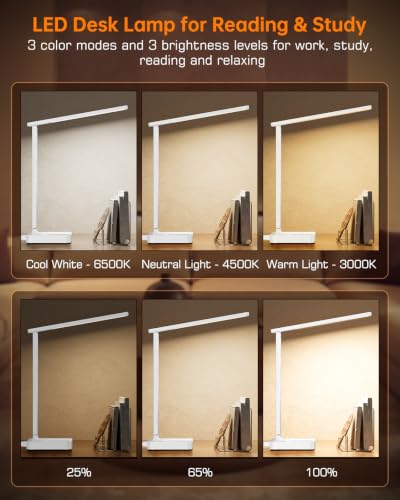 LED Desk Lamp for Dorm Office