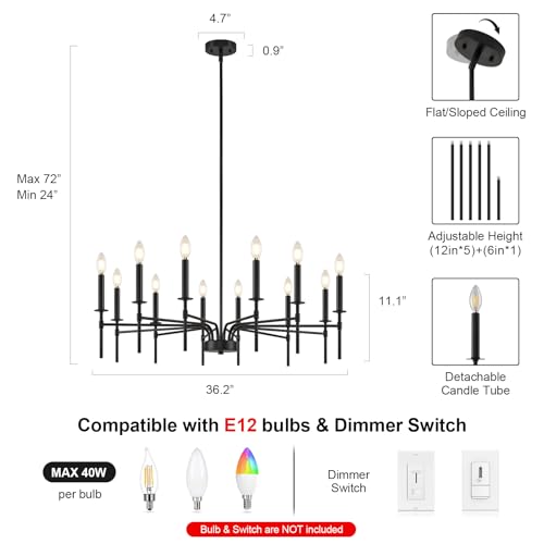 Black Chandelier