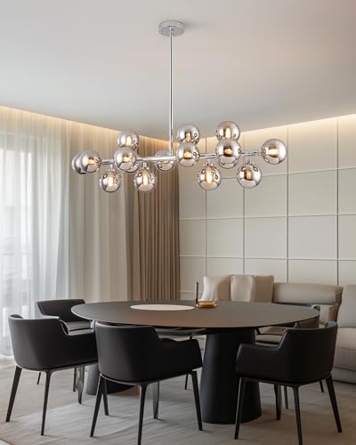 Glass Globe Sputnik Chandelier (16 Count)