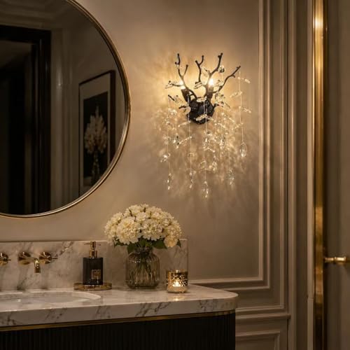 Crystal Wall Sconce