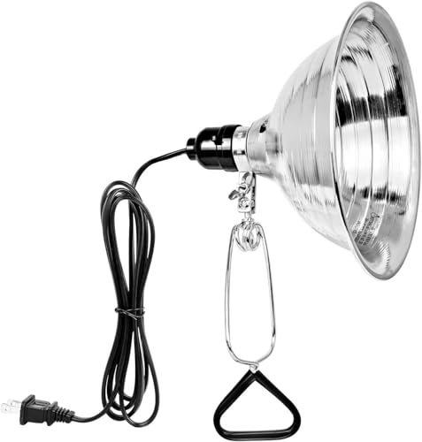 Clamp Lamp Light 150 Watt with 8.5 Inch Aluminum Reflector