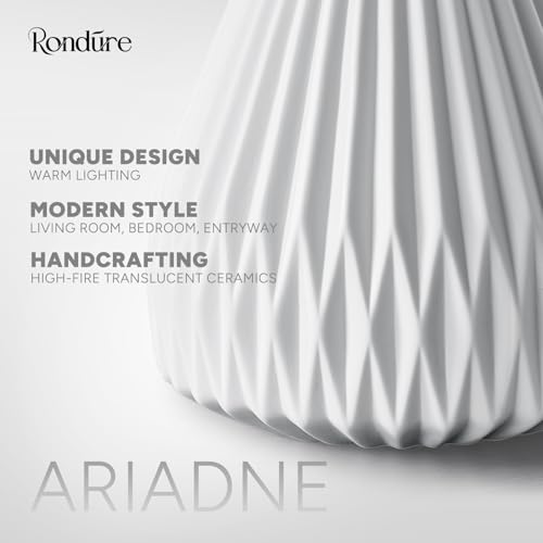 Modern Ceramic Decorative Table Lamp Living Room Bedroom Bedside