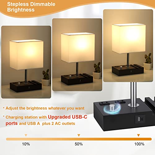 White Table Lamp for Bedroom
