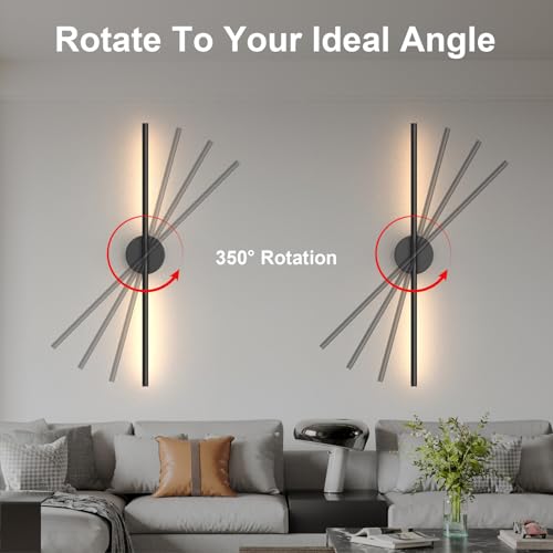 Battery Operated Wall Sconces Set of Two (2 Count)