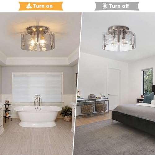 Modern Semi Flush Mount Ceiling Light Fixture