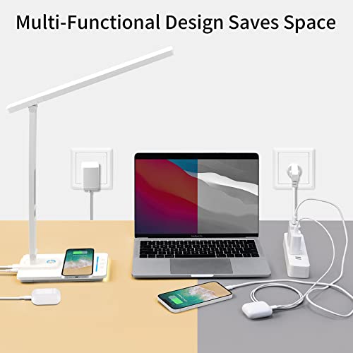 LED Desk Lamp with Wireless Charger