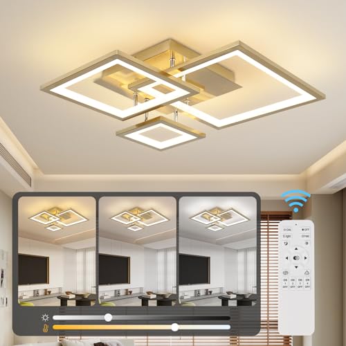 Modern Gold Led Ceiling Light 3