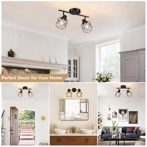 2 Lights Kitchen Light Fixtures Ceiling Mount