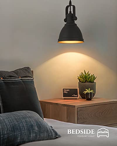 2 Pack Black Pendant Lights Kitchen Island (2 Count)