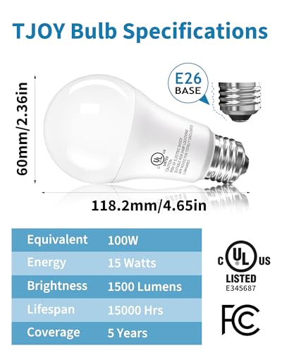 12 Pack LED Light Bulbs (12 Count)