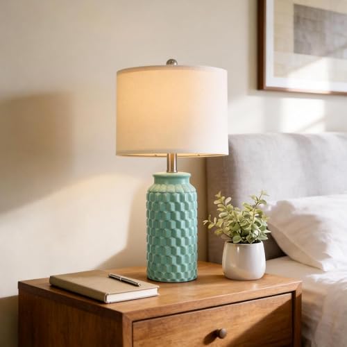 20.5" Ceramic Table Lamps Set of 2 (2 Count)