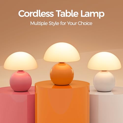 Mushroom Lamp Table Lamp for Bedroom (2 Count)